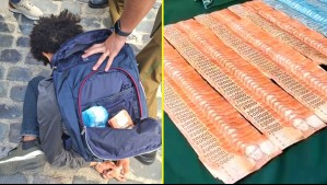 Detienen a ladrón que robó mochila con $5 millones a adulto mayor en Valparaíso