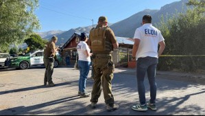 Homicidio en San José de Maipo: Hombre de 30 años es asesinado a balazos al interior de un domicilio
