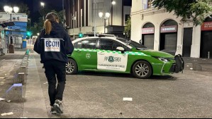 Hombre muere baleado en pleno centro de Santiago: 'Está con un impacto en la cabeza'