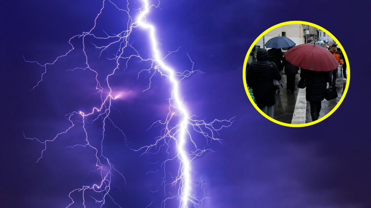 Ahora serán cinco días: Meteorología actualiza aviso de tormentas eléctricas en tres regiones y anuncia hasta 15 mm de lluvias