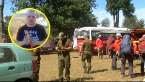 Joven desaparecido en El Carmen: Carabineros asegura que trabajan en zona donde habría sido visto
