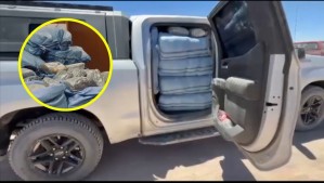 Incautan cerca de una tonelada de marihuana en la frontera y detienen a tres personas