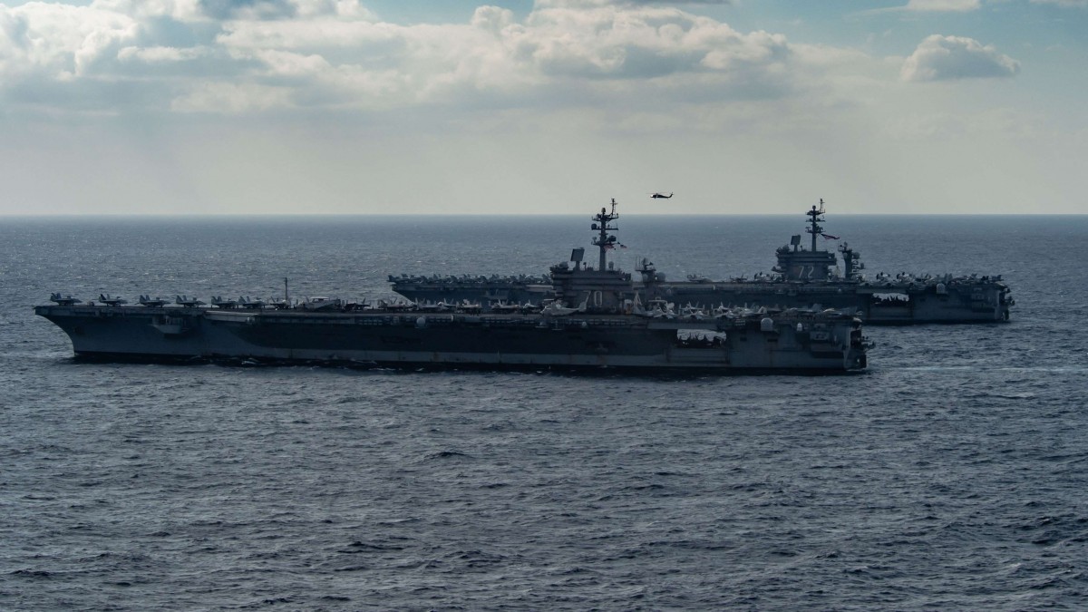 USS Abraham Lincoln: Imponente portaaviones estadounidenses opera en aguas reclamadas por China