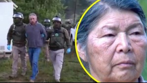 Desaparición de Julia Chuñil: Video muestra detención de tres hijos y exyerno acusados de asesinarla