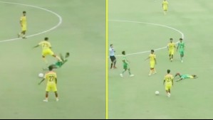 Video muestra brutal patada de futbolista a un rival en Indonesia: Le fracturó dos costillas y lo suspendieron de por vida