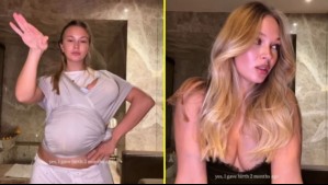 'Sí, di a luz hace dos meses': Novia de Alexis Sánchez muestra cómo está tras el nacimiento de su hija