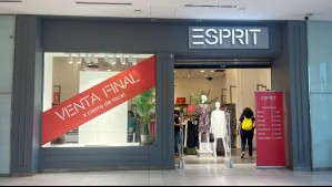 Esprit aún no deja Chile: Estas son las tiendas que están abiertas antes de su cierre definitivo