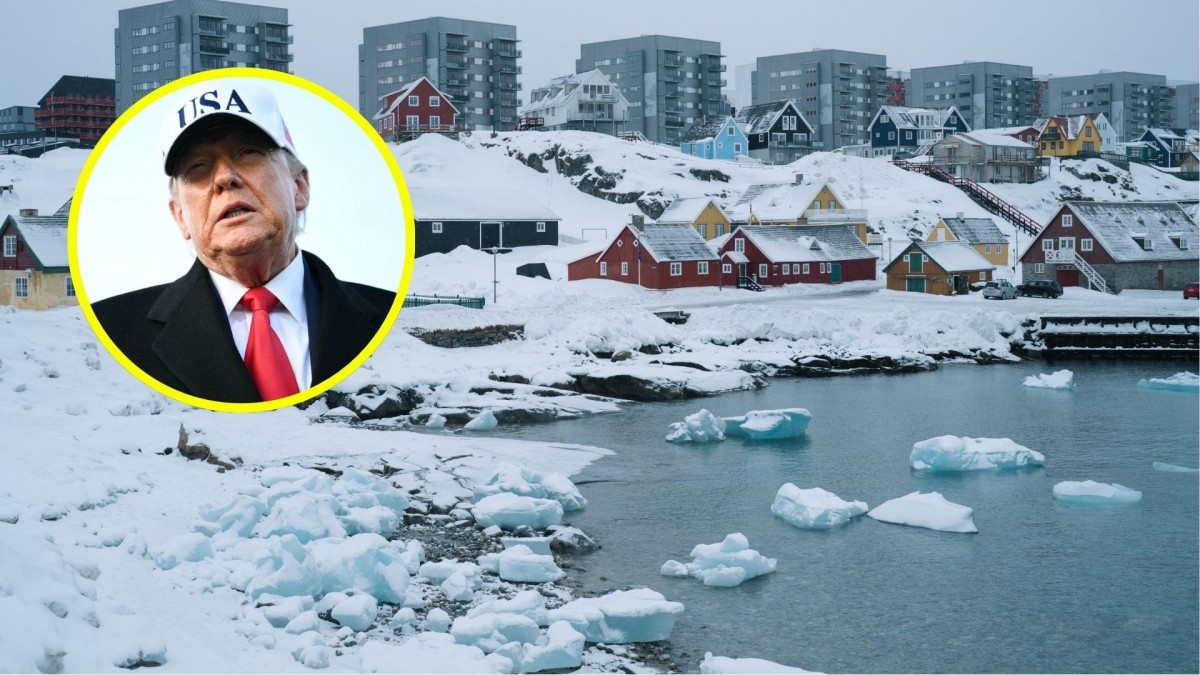 Trump asegura que Groenlandia 'es vital' para el escudo antimisiles 'Cúpula Dorada' de EEUU