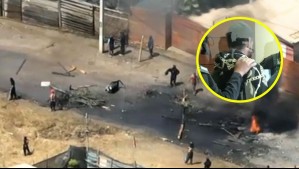 Detenido por atacar a Carabineros en desalojo de la megatoma de San Antonio era beneficiario de una pensión de gracia