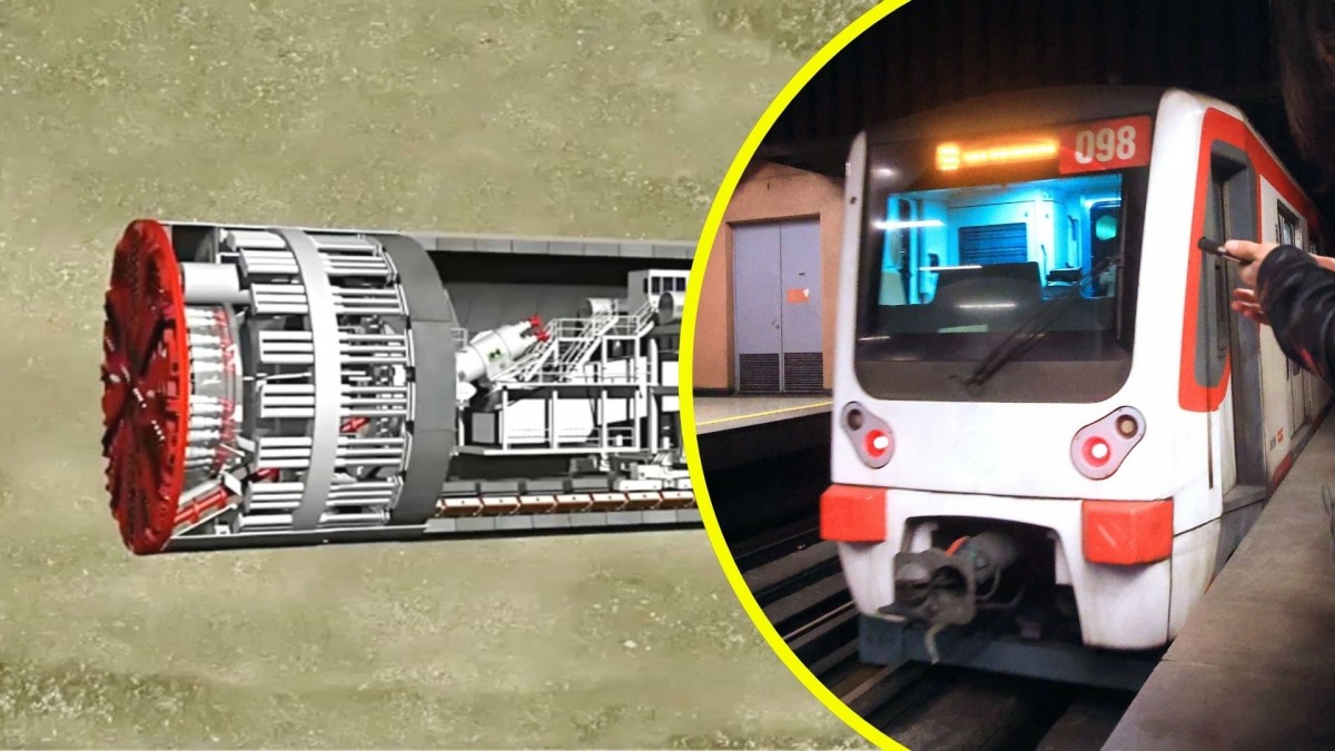 ¿Peligran los plazos de la Línea 7?: Trabajos están paralizados hace meses por fallas en máquina tuneladora