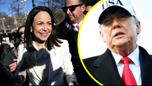 Donald Trump encabeza reunión privada con líder opositora venezolana María Corina Machado