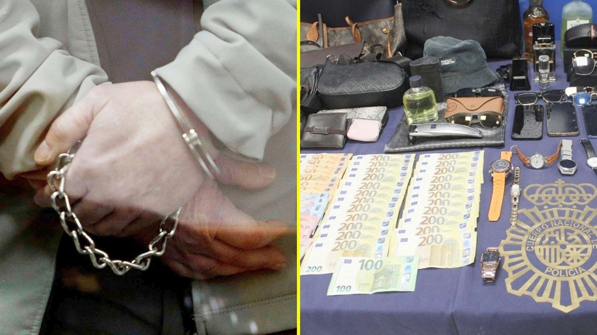 Detienen a banda chilena dedicada al robo de viviendas de lujo en España: Tenían joyas, ropa de marca y dinero en efectivo