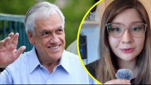 'Me pagó los brackets': Joven relata cómo el expresidente Sebastián Piñera la ayudó tras escribirle una carta
