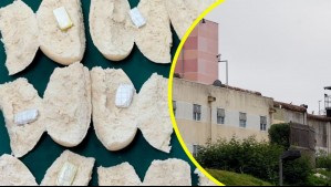 Hombre intenta ingresar droga dentro de marraquetas en la cárcel de Valparaíso