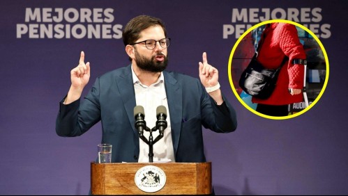 Presidente Boric encabeza acto por Seguro Social.