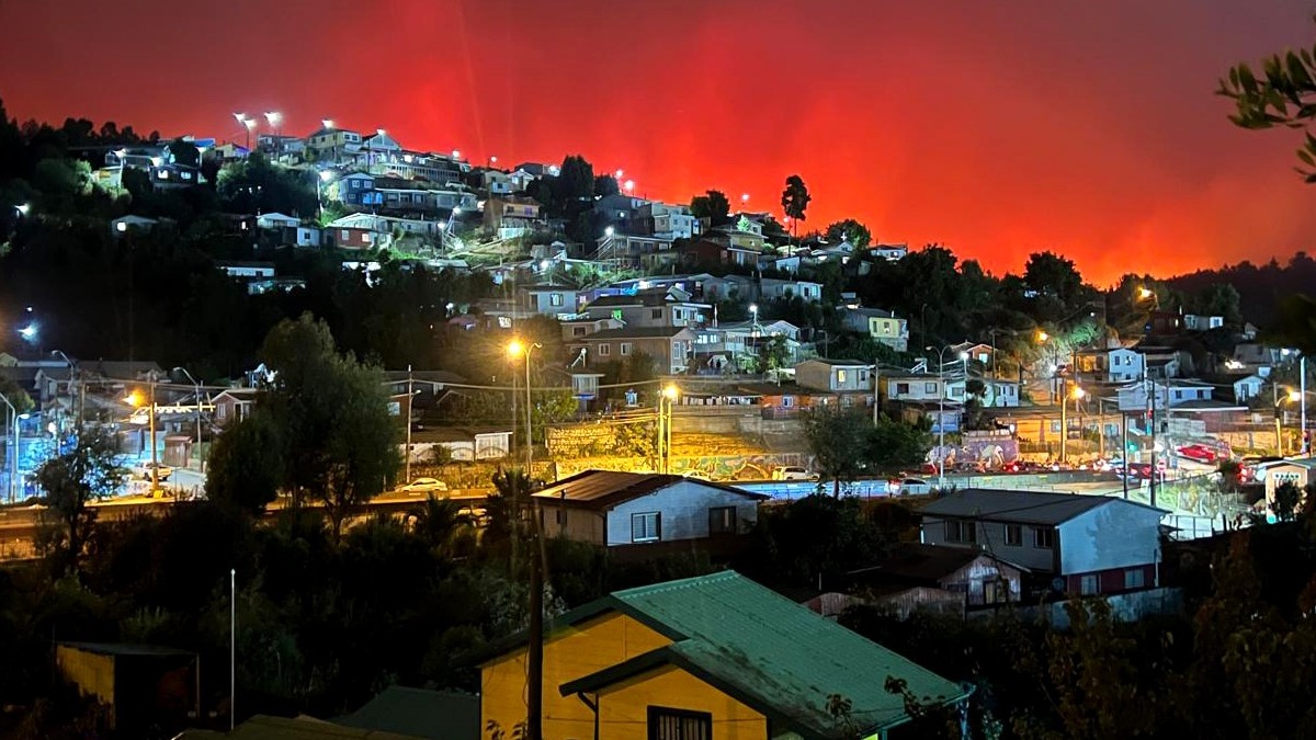 Minuto a minuto: Gobierno declara estado de catástrofe en las regiones de Ñuble y Biobío por incendios forestales