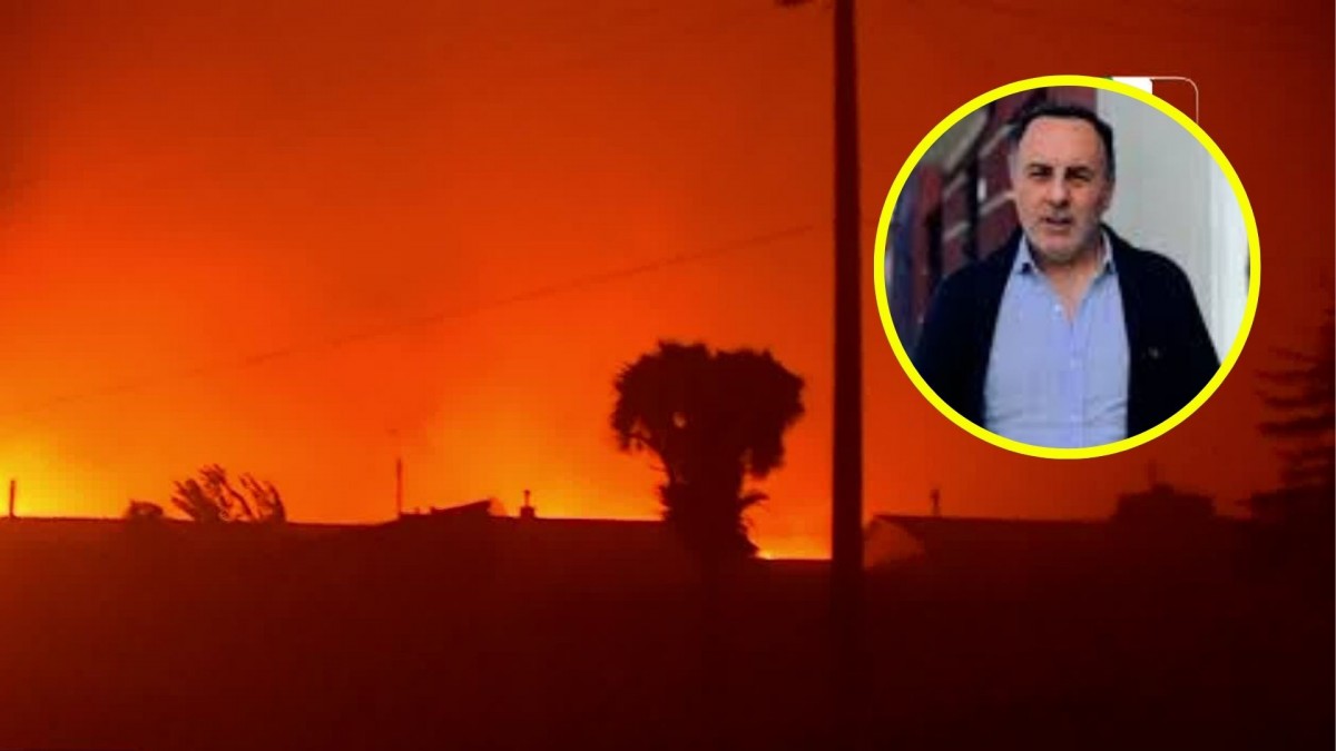 'Todo era rojo y la gente iba en silencio': El desgarrador relato de Rodrigo Ugarte tras ayudar en la evacuación de Penco