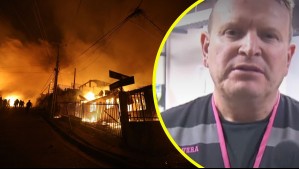 Alcalde de Penco por incendios forestales: 'Bomberos, entre lágrimas, me han dicho que hay personas fallecidas'