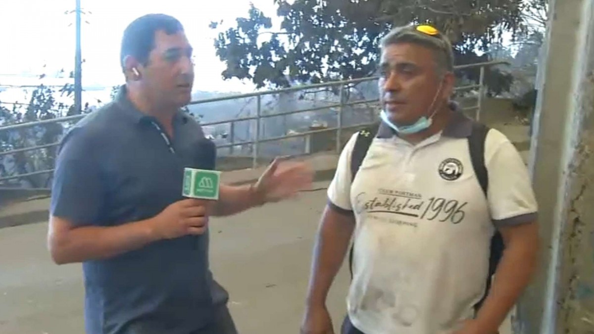 'La mayoría de la gente tuvo que salir con lo puesto': Vecino de Penco relata cómo vivió el inicio de los incendios