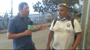 'La mayoría de la gente tuvo que salir con lo puesto': Vecino de Penco relata cómo vivió el inicio de los incendios