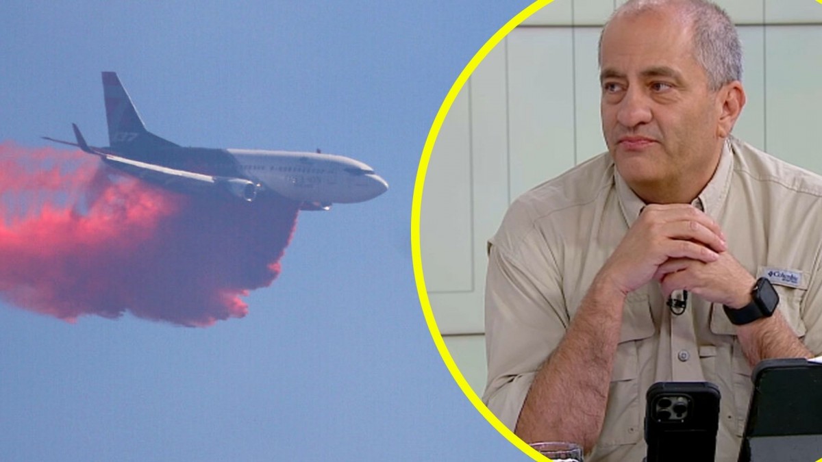 Michel De L'Herbe explica por qué no se realiza combate aeronocturno contra incendios en Chile