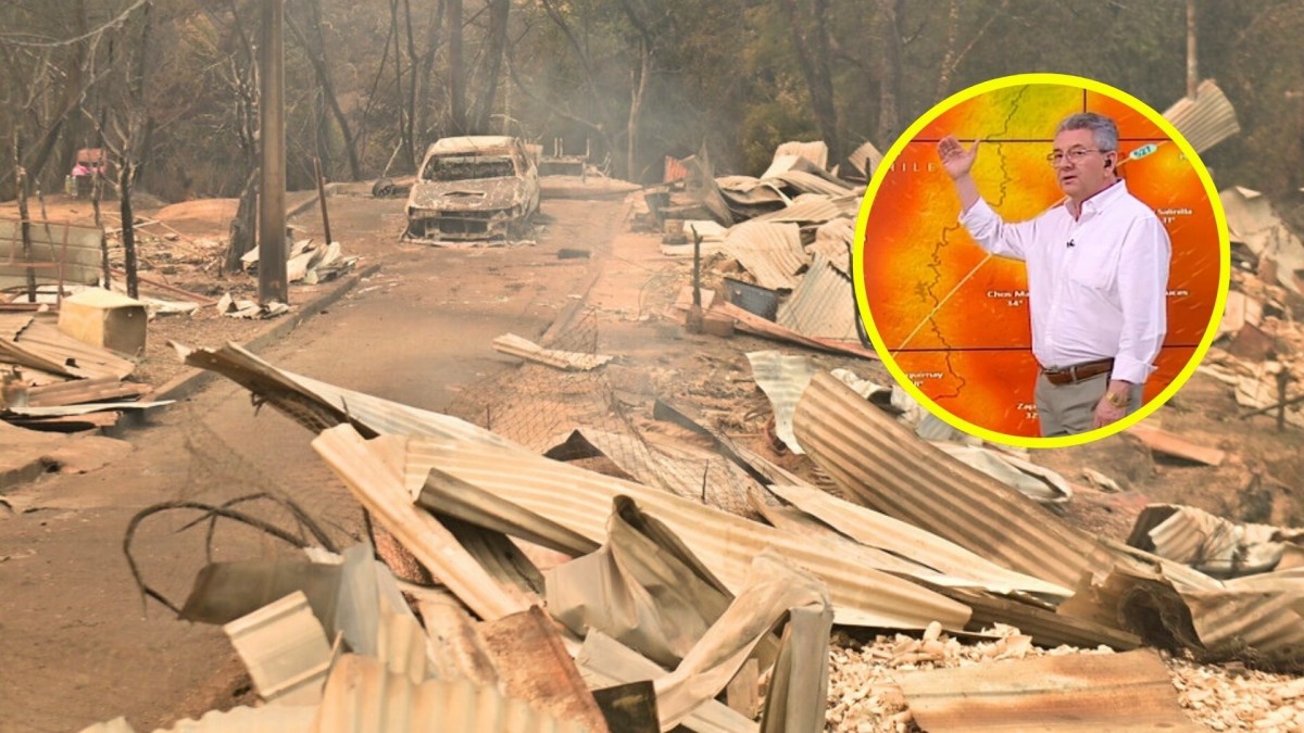 'No hay nada que favorezca el control': Jaime Leyton anticipa hasta 38°C para este lunes en zonas afectadas por incendios