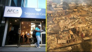 Seguro de Cesantía otorga nuevos beneficios y disminuye sus requisitos para habitantes de Biobío y Ñuble tras incendios forestales