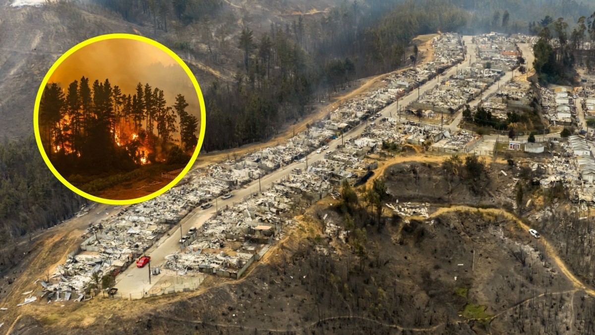 Cronología de un desastre: Así fue el rápido avance del fuego con el paso de las horas