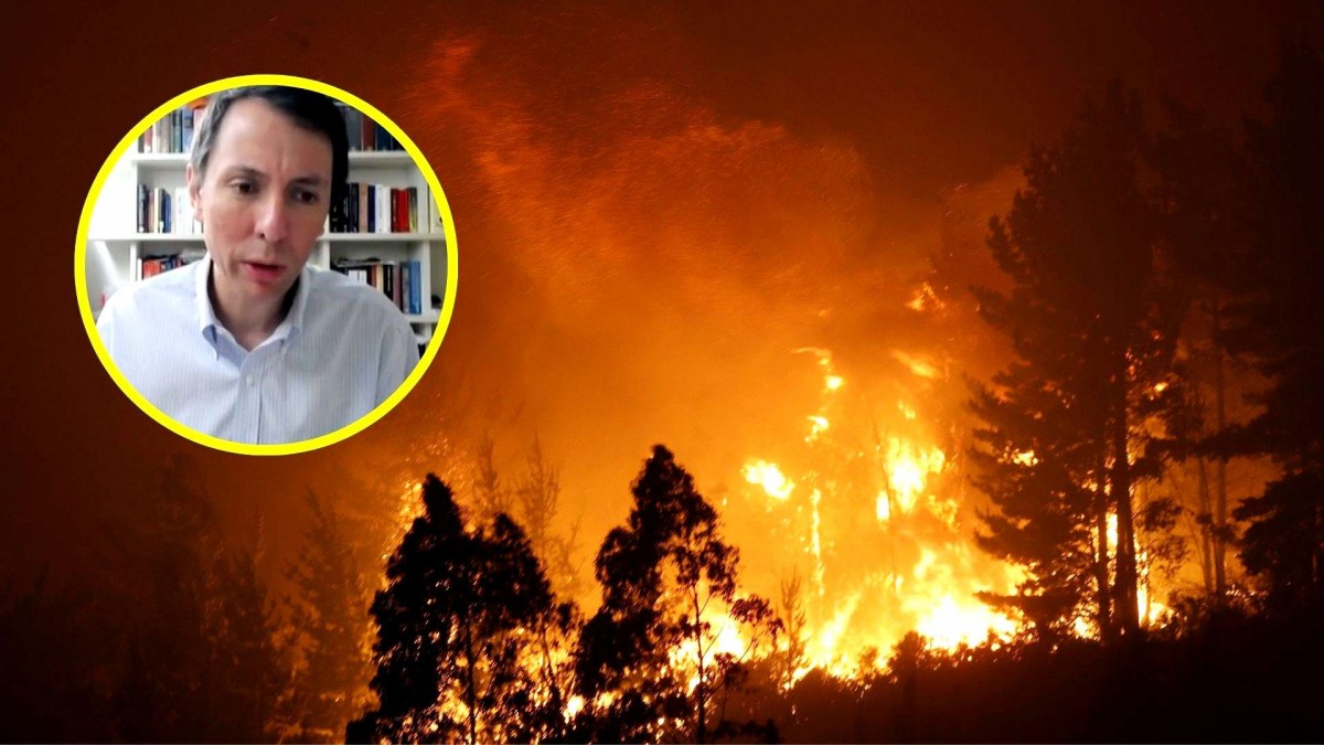 Experto explica cómo actúan las pavesas en los incendios forestales: 'Son partículas incandescentes'