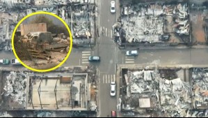 La desoladora vista aérea de Punta de Parra tras ser arrasada por incendios forestales