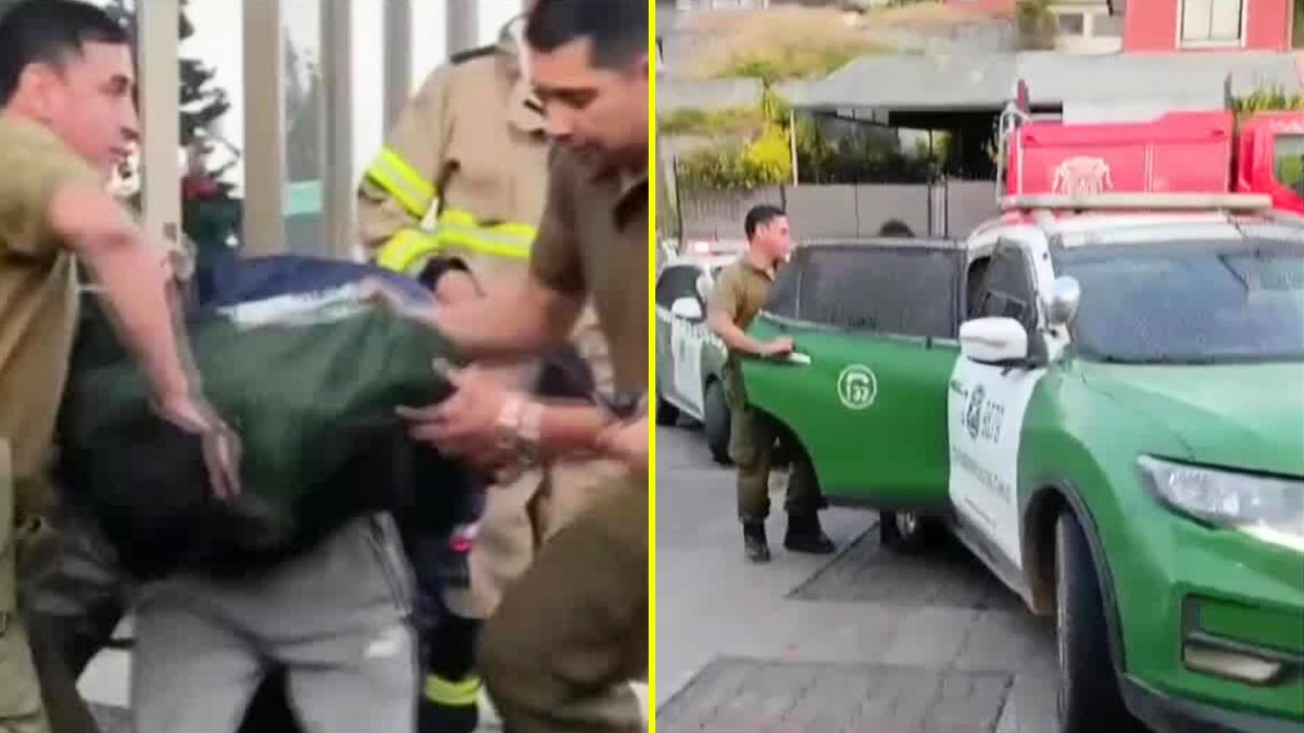 Hombre es detenido por presuntamente haber iniciado fuego en la comuna de Penco