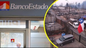Postergación de cuotas de crédito: BancoEstado anuncia medidas para damnificados por incendios en Ñuble y Biobío