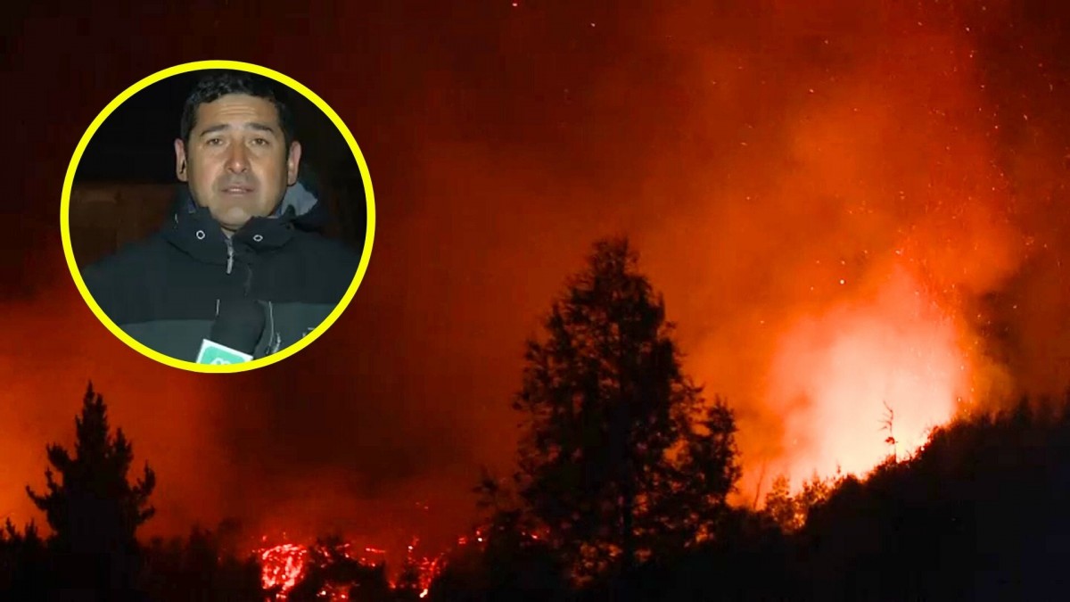 Intensos trabajos de control del fuego en Chaimávida: Reportan que llamas están lejos de casas
