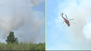 Alerta por rápido avance de incendio cerca de Los Ángeles: Llegan brigadistas y evacúan viviendas aledañas