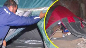 Devastador incendio en Lirquén: Vecinos que perdieron sus casas instalan carpas para evitar que otros se tomen sus terrenos