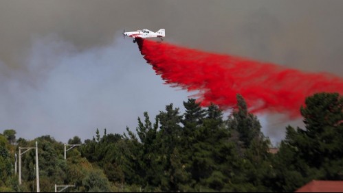 Incendios forestales: Senapred activa mensajería SAE y ordena evacuación en sector de Florida