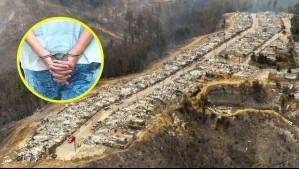 Detienen a presunto autor de megaincendio que dejó 20 muertos y miles de damnificados en Biobío