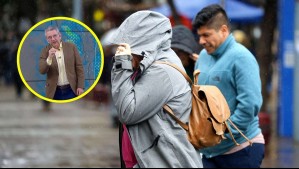 Jaime Leyton adelanta probables chubascos para este domingo en Santiago: 'Serán de muy corta duración'