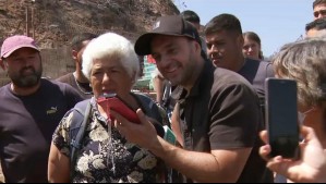'¡Estoy feliz, feliz!': Adulta mayor agradece la donación de casa tras perder su vivienda en el incendio de Lirquén