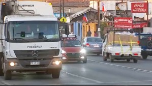 Problemas de tráfico en Lirquén: Ayuda colapsó zona afectada por incendio
