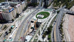 Remodelación de Plaza Baquedano lleva 97% de avance: ¿Cuándo será inaugurada?