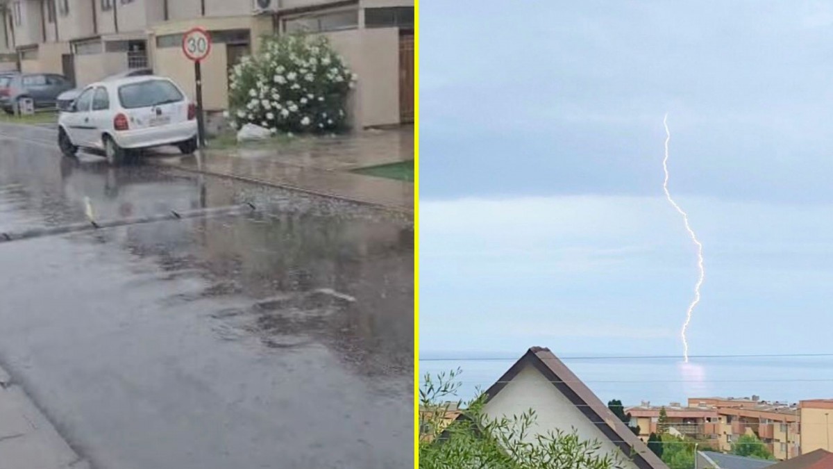 Lluvias en la zona central: Usuarios de redes sociales reportan rayos y truenos en diferentes puntos