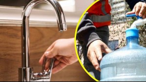 Anuncian cortes de agua para este lunes en la Región Metropolitana: Revisa las comunas y sectores afectados