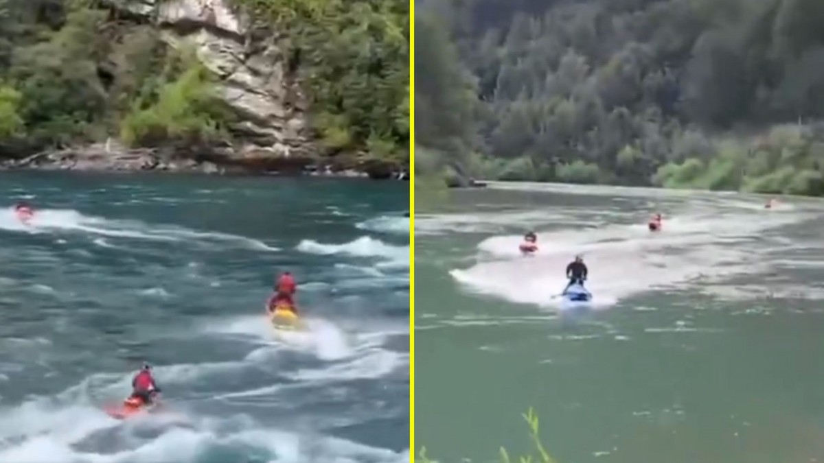 Turistas rusos sorprendidos en motos de agua en el río Futaleufú serán expulsados de Chile