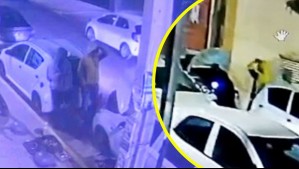 Video muestra fatal balacera afuera de edificio en Estación Central: Una persona murió y otra resultó herida