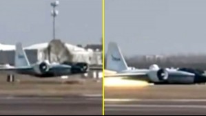 Piloto debió hacer una maniobra: Video muestra aterrizaje forzoso de un avión de la NASA en Houston