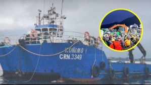 Hallan a tercer tripulante de seis desaparecidos tras naufragio de embarcación en Estuario de Reloncaví