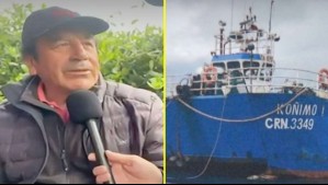 Padre de uno de los tripulantes desaparecidos tras naufragio en el Estuario de Reloncaví: 'Ojalá que mi hijo salga vivo'