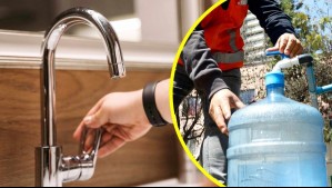 Confirman cortes de agua para este jueves en la Región Metropolitana: Estas son las comunas y sectores afectados