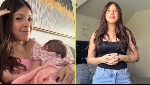 Causó carcajadas de la madre: El exabrupto de la bebé de Ignacia Antonia durante una transmisión en vivo
